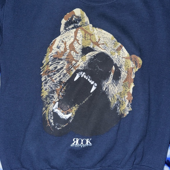 Vintage Rook pullover 🐻 - Picture 2 of 4